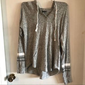 Light Grey Hoodie Pullover